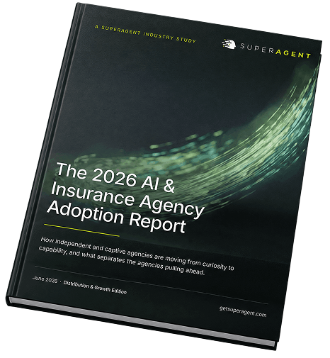 The 2026 AI & Insurance Agency Adoption Report cover